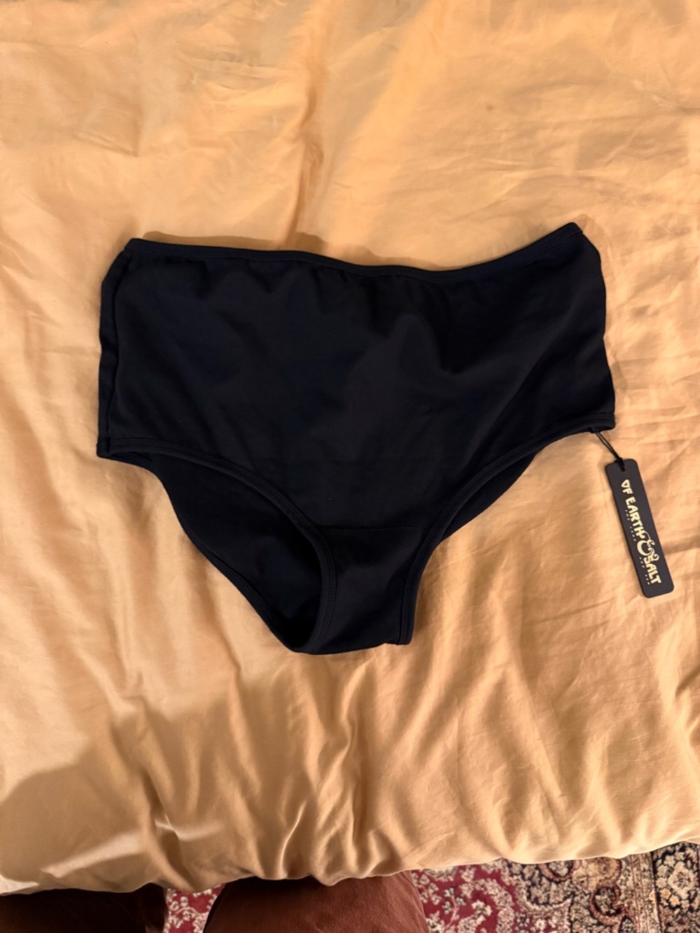 Of Earth & Salt Everyday Panty — Black